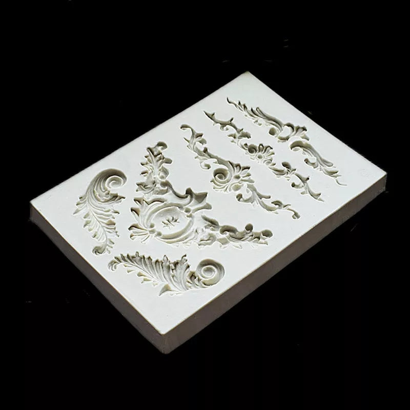Silicone border mold