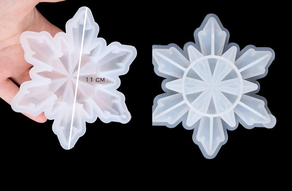 snowflake silicone mold