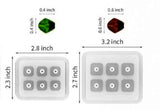 Set of 2 Pattern5 Bead Silicone Mold For Making Resin Bracelet Necklace Pendant Earring Jewellery