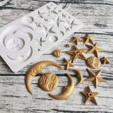 star moon mold