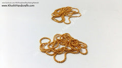 Micro-plated Ball Chain - Khushi Handmade Jewellery