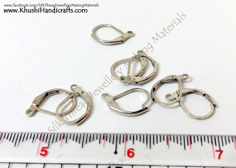 Lever Back Earring Hooks in Gold and Silver BL10