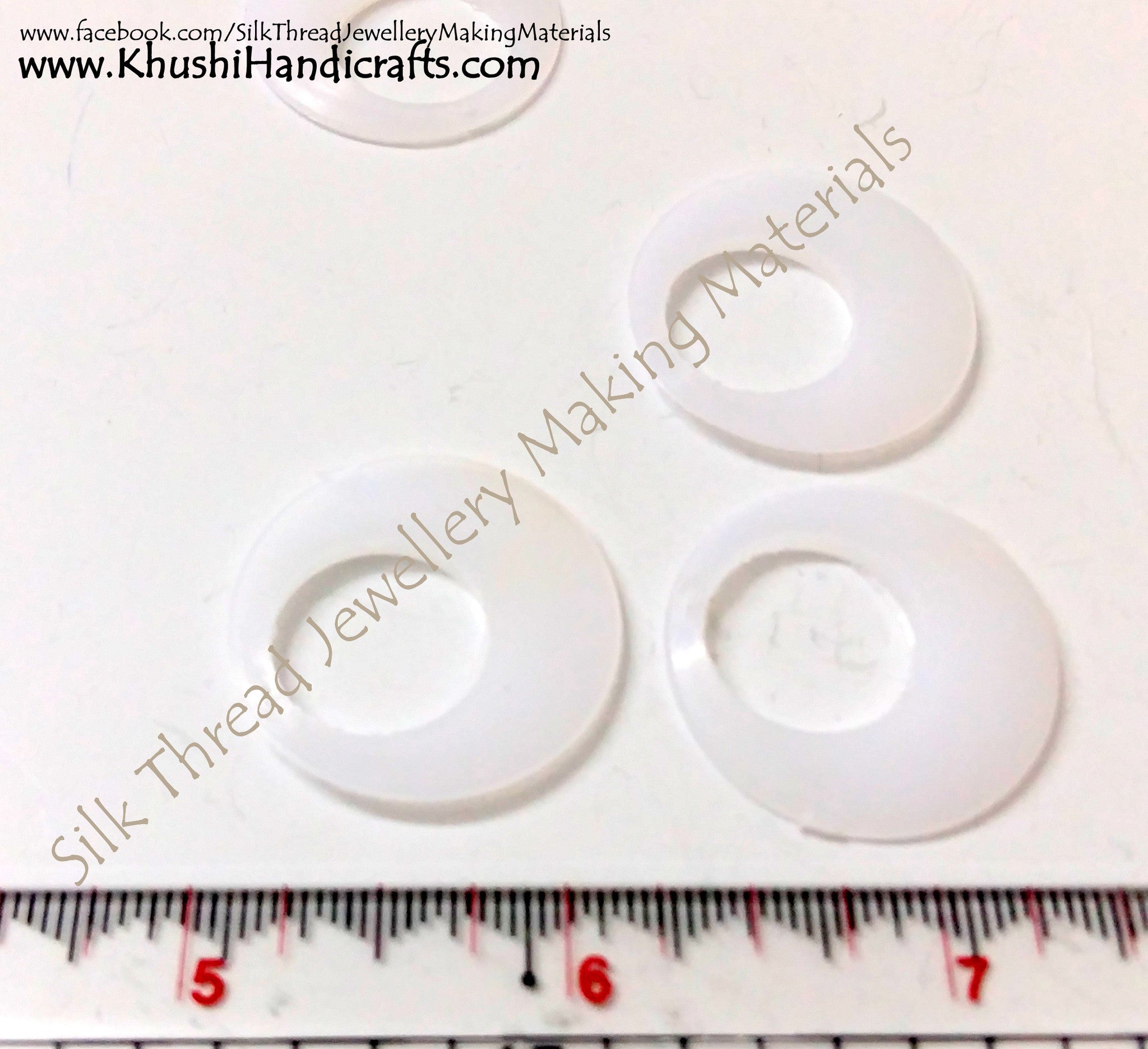 Chandbali Earring Bases - Khushi Handmade Jewellery