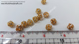 Rhinestone/Stone Balls / stoneball - Khushi Handmade Jewellery