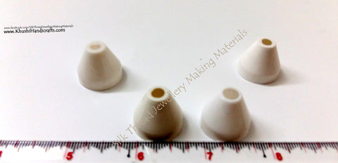 Cone shaped Jhumkas Bases 3.Pack of 10 pairs!
