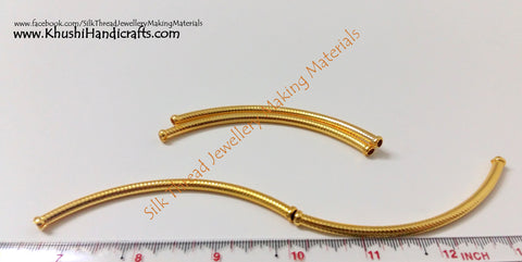 Gold Bent Pipes/Tubes
