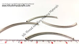 Silver Bent Pipes/Tubes - Khushi Handmade Jewellery