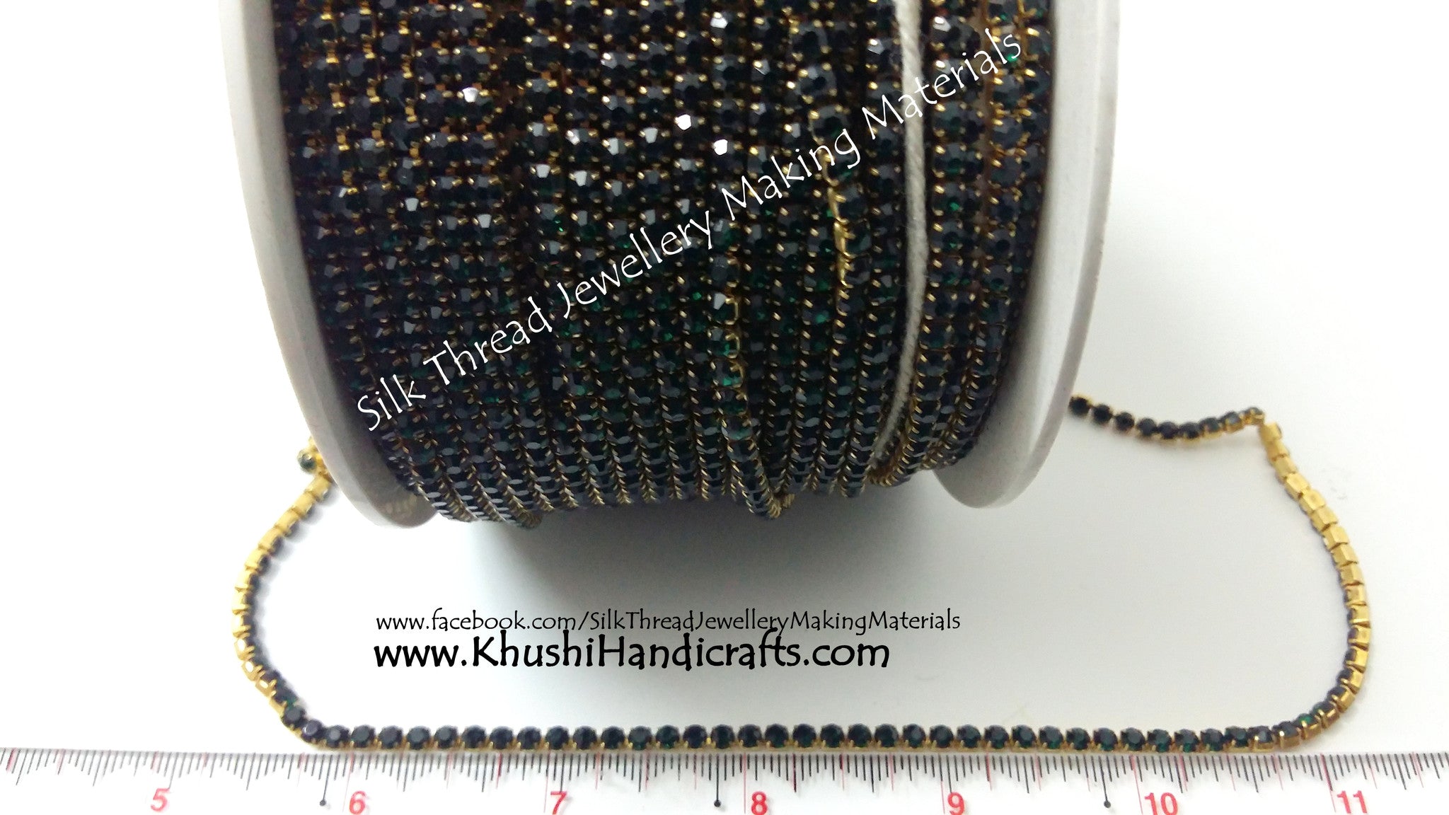 Green Stone Chain