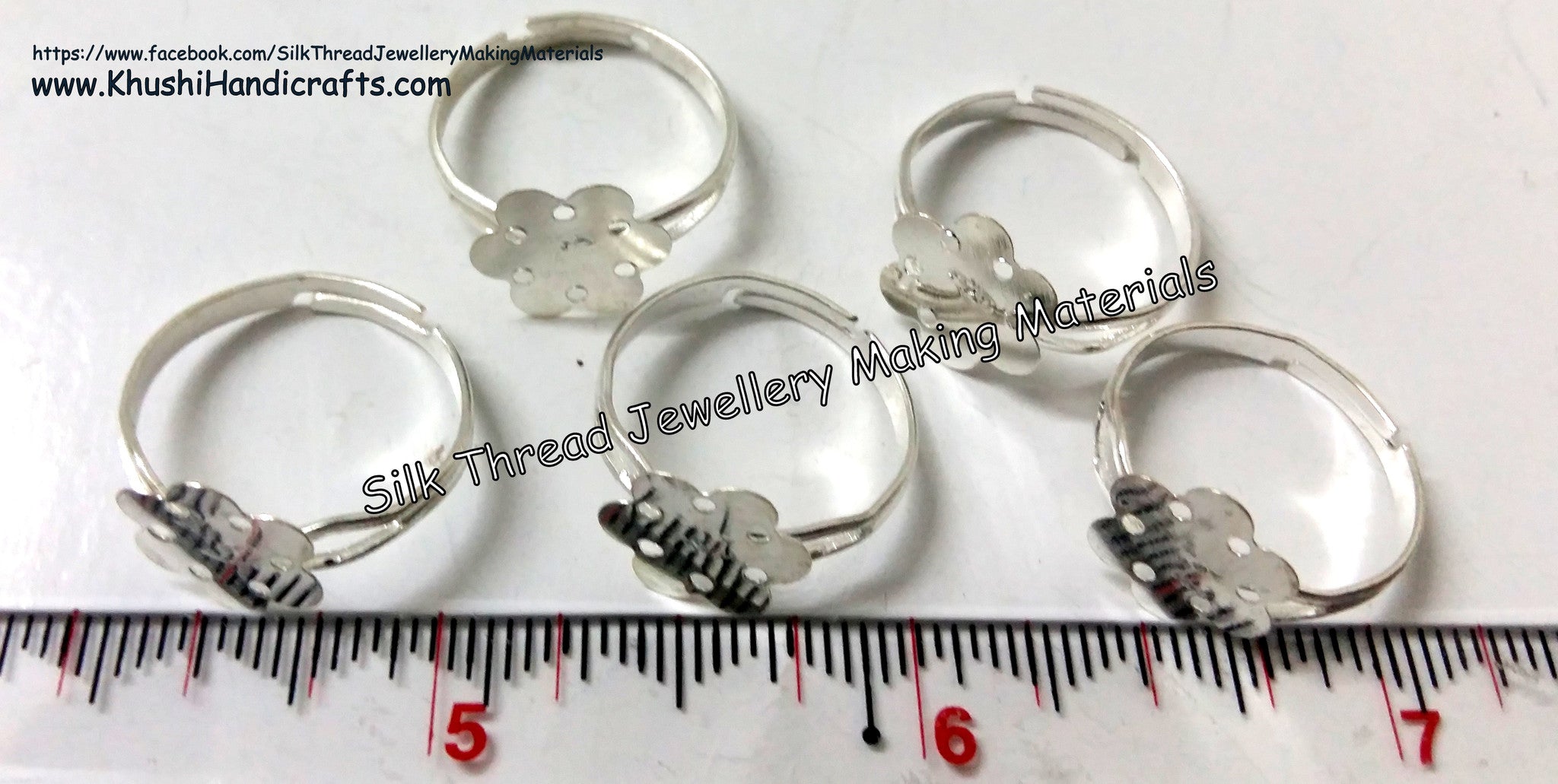 Finger Ring Bases - Khushi Handmade Jewellery