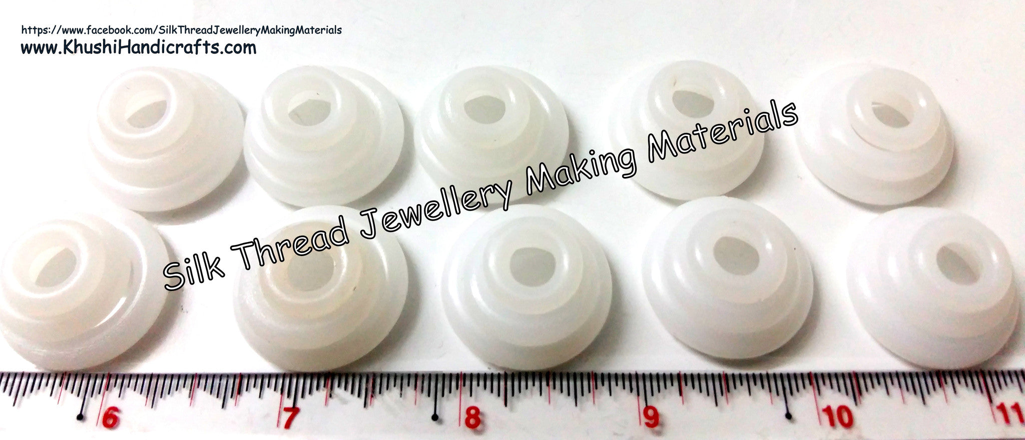 Stacked Rings Combo.Sold as a set of 5 pairs(as in the pic) - Khushi Handmade Jewellery