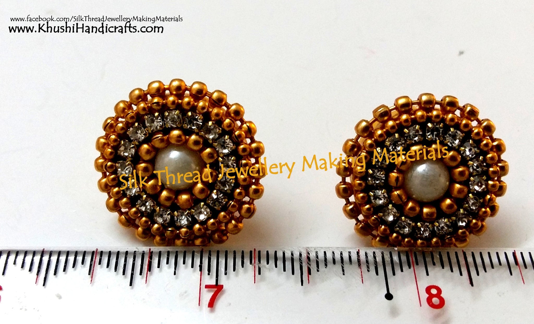 Quilled Studs - Khushi Handmade Jewellery