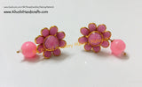 Single Layered Pachi Stud / Paachi Studs - Khushi Handmade Jewellery