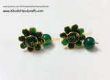 Single Layered Pachi Stud / Paachi Studs - Khushi Handmade Jewellery