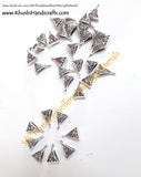High Quality Antique Silver Triangular Bails - Khushi Handmade Jewellery