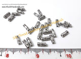 Antique Silver Tube spacer beads.Sold as a single piece!