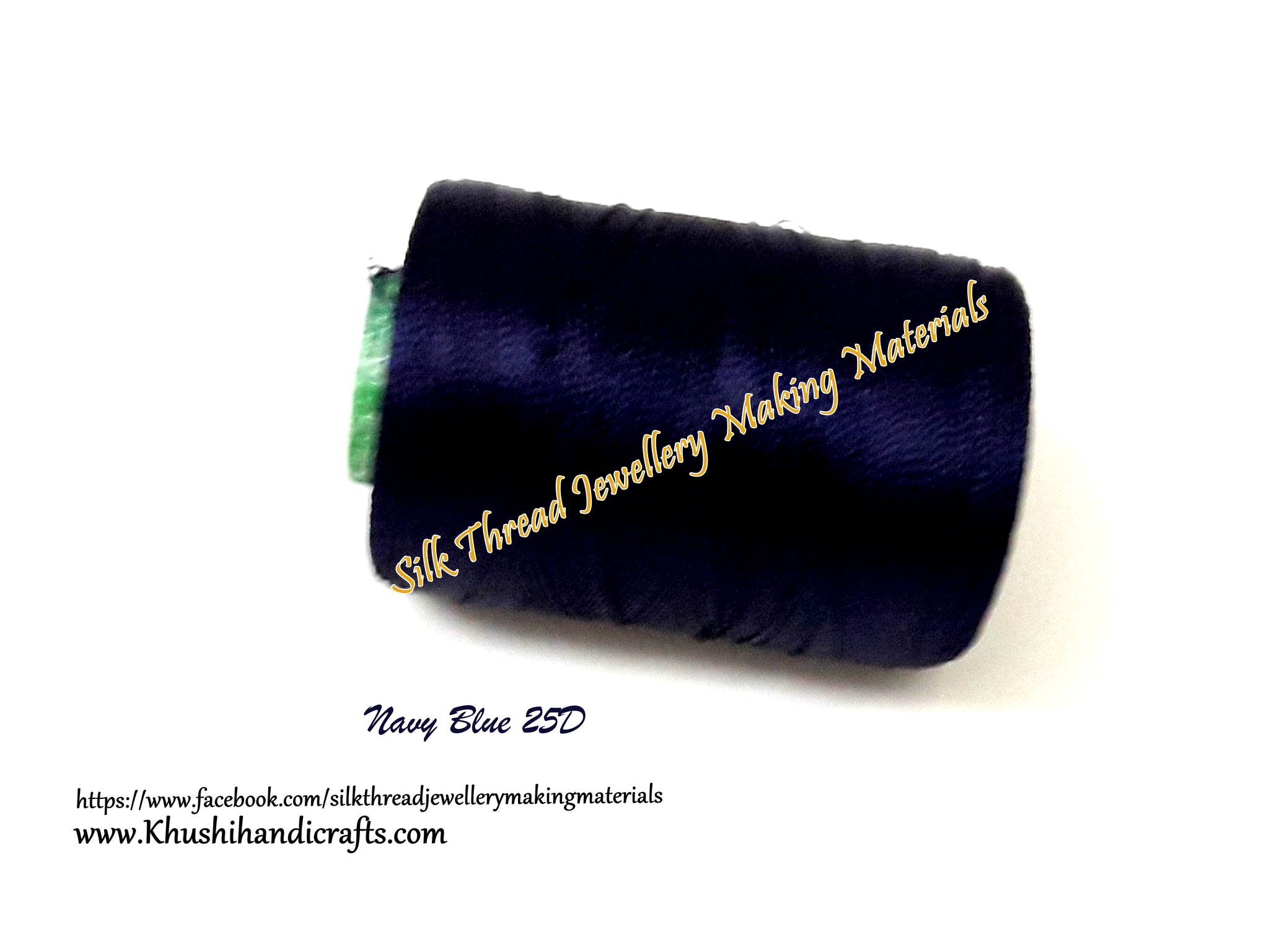 Navy Blue Silk Thread