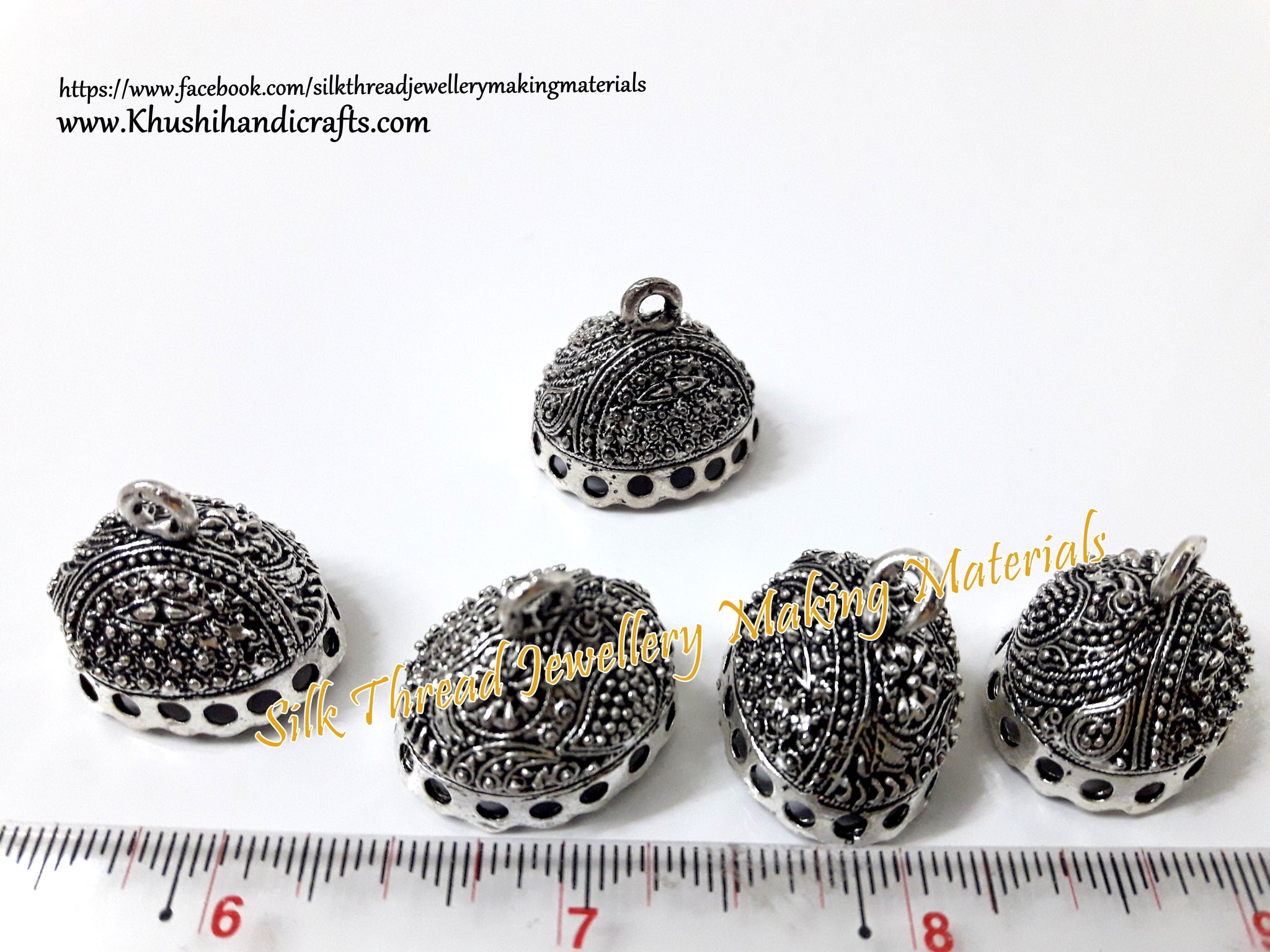 German Silver Jhumkas