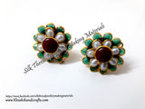 Double Layered Pacchi studs/ Pachi Stud / Paachi Studs