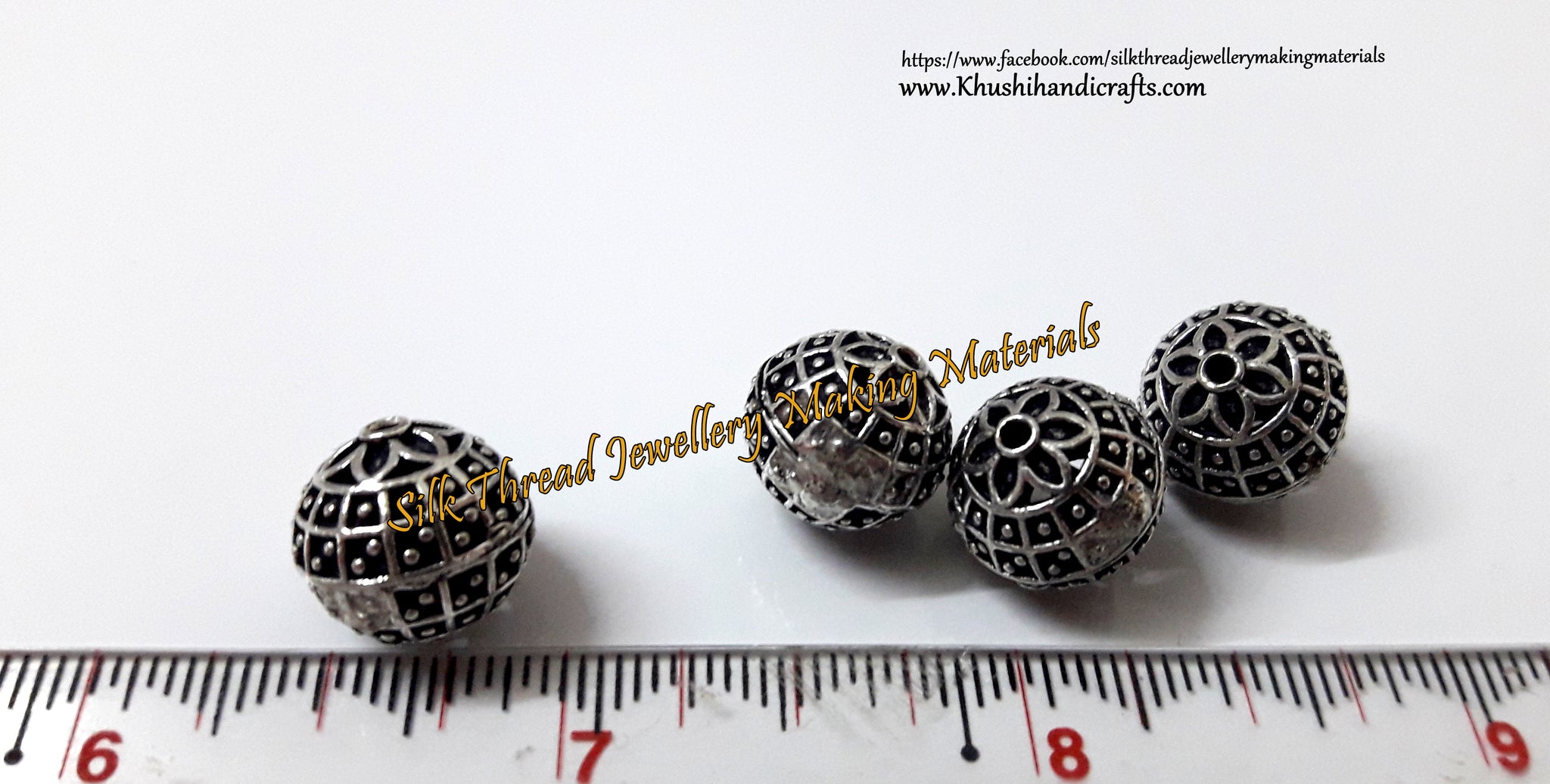 Antique Silver spacer bead