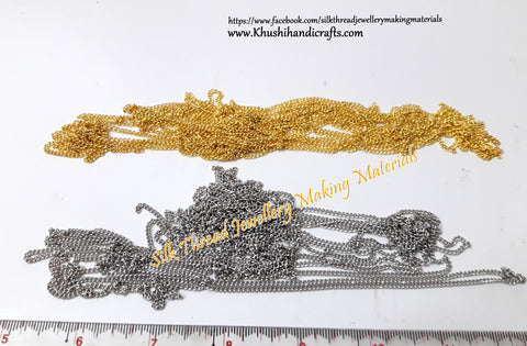Antique Gold/Silver shaded Iron Metal chain.Sold as a pack of 5 meters!