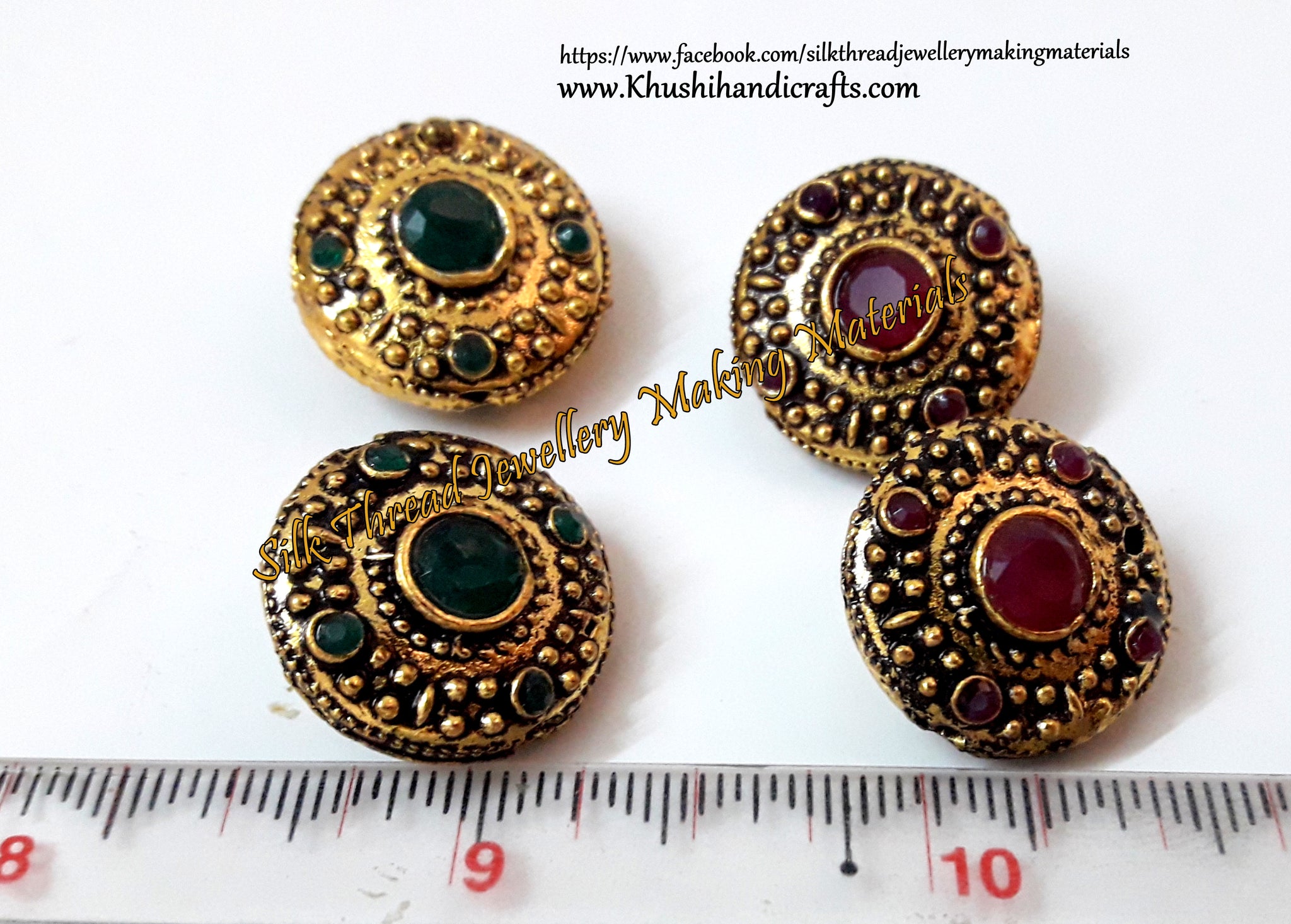 Round Victorian Beads
