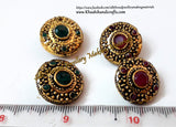 Round Victorian Beads
