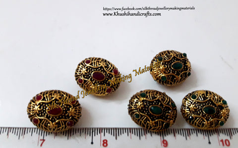 Victorian Beads  20mm *15mm.Sold Per piece! VB9