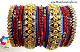 Silk thread designer bangles