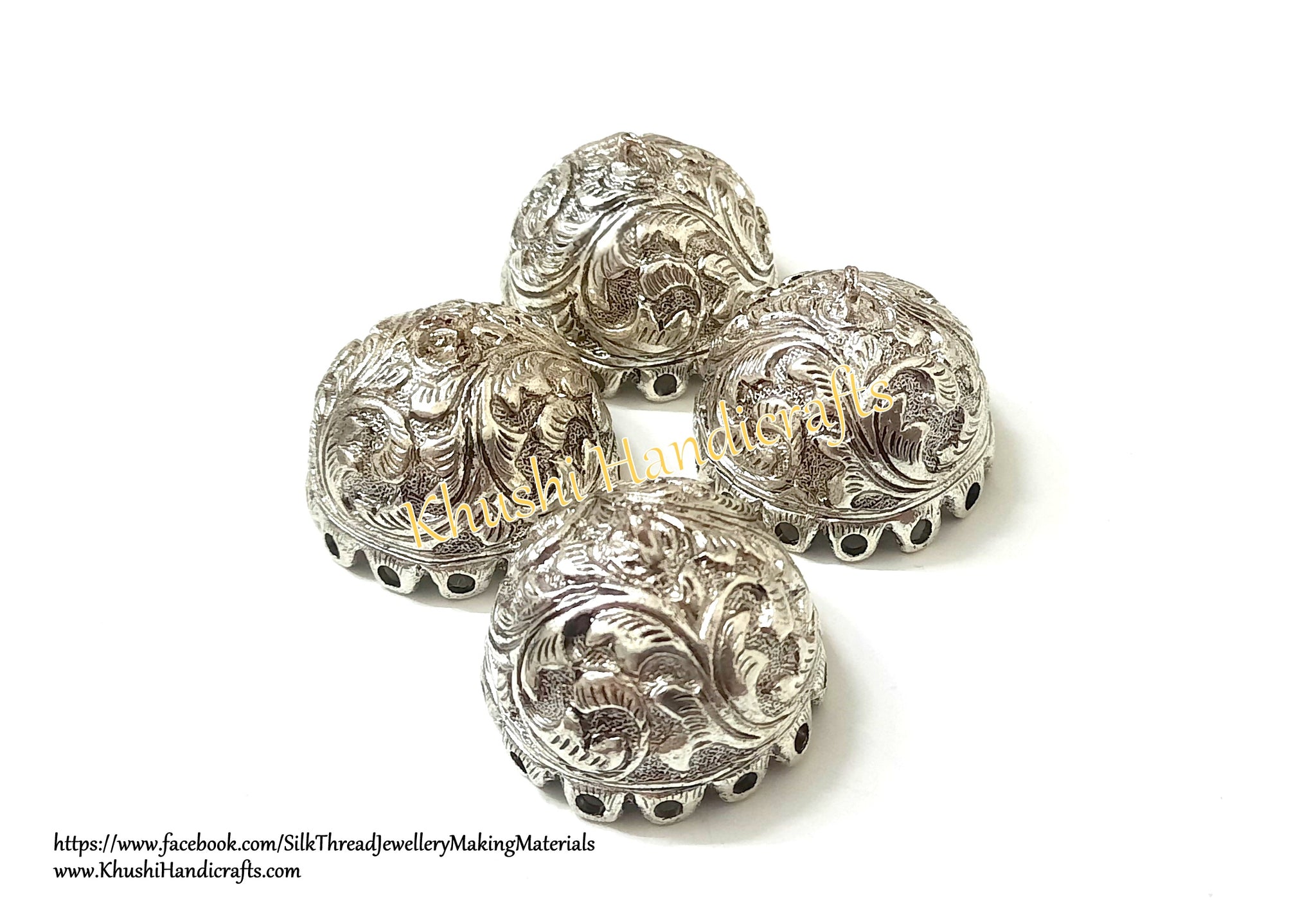 oxidized bases for jewelry making
