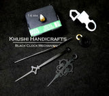 Clock mechanism for resin crafts