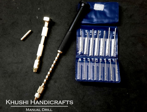Manual Hand Drill combo for Resin Crafts