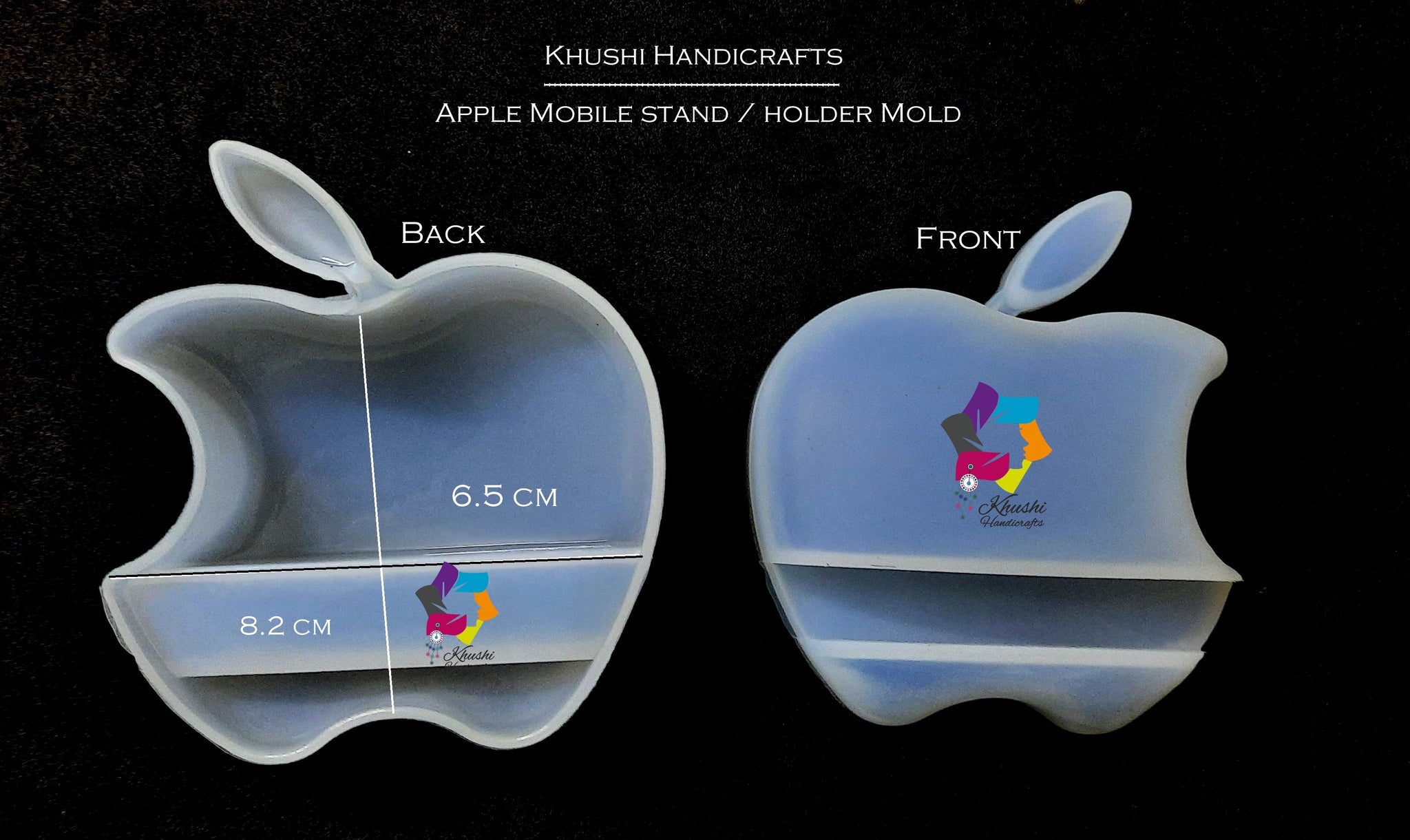 Apple mobile stand silicone mold