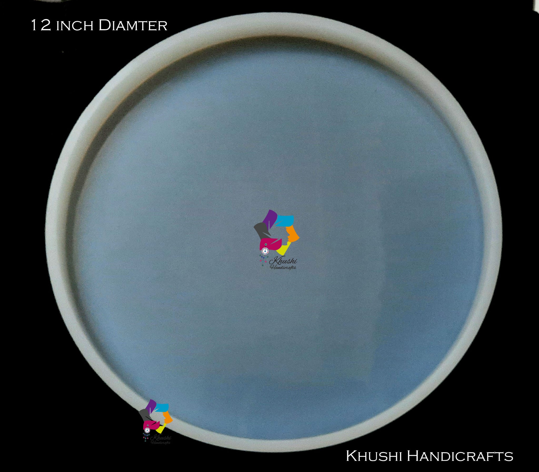 Big round tray mold