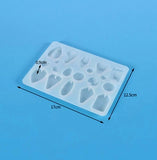 Mountain terrain silicone mold