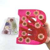 6 inch 3D alphabet mold