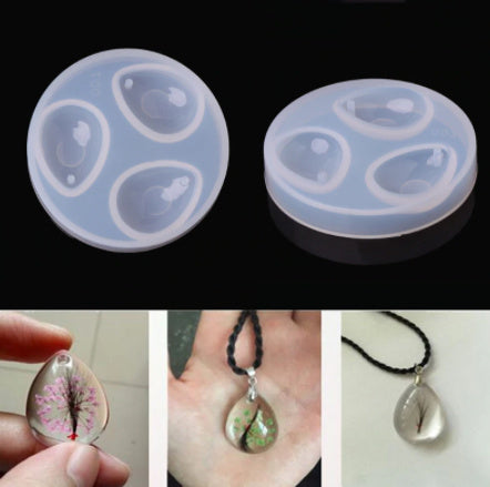 Jewelry Gem Molds Silicone Resin Mold for Crafting Resin Epoxy Pendant  Earrings Making Casting DIY Craft 