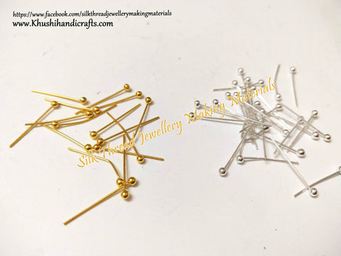 16mm Metal ball head pins.Pack of 10 pieces!