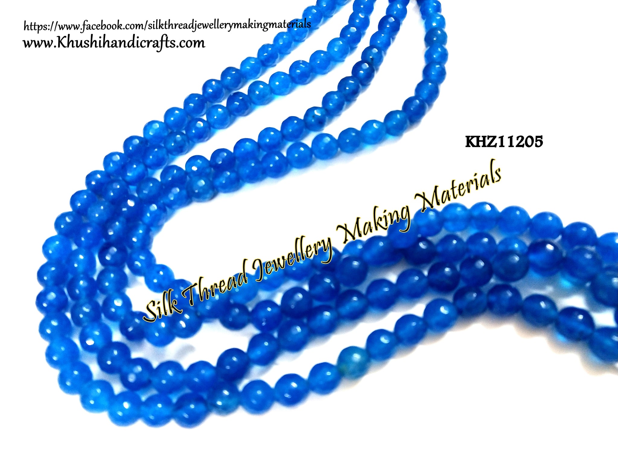 Blue Semiprecious Quartz stone