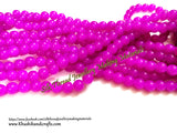 Pink Glass beads