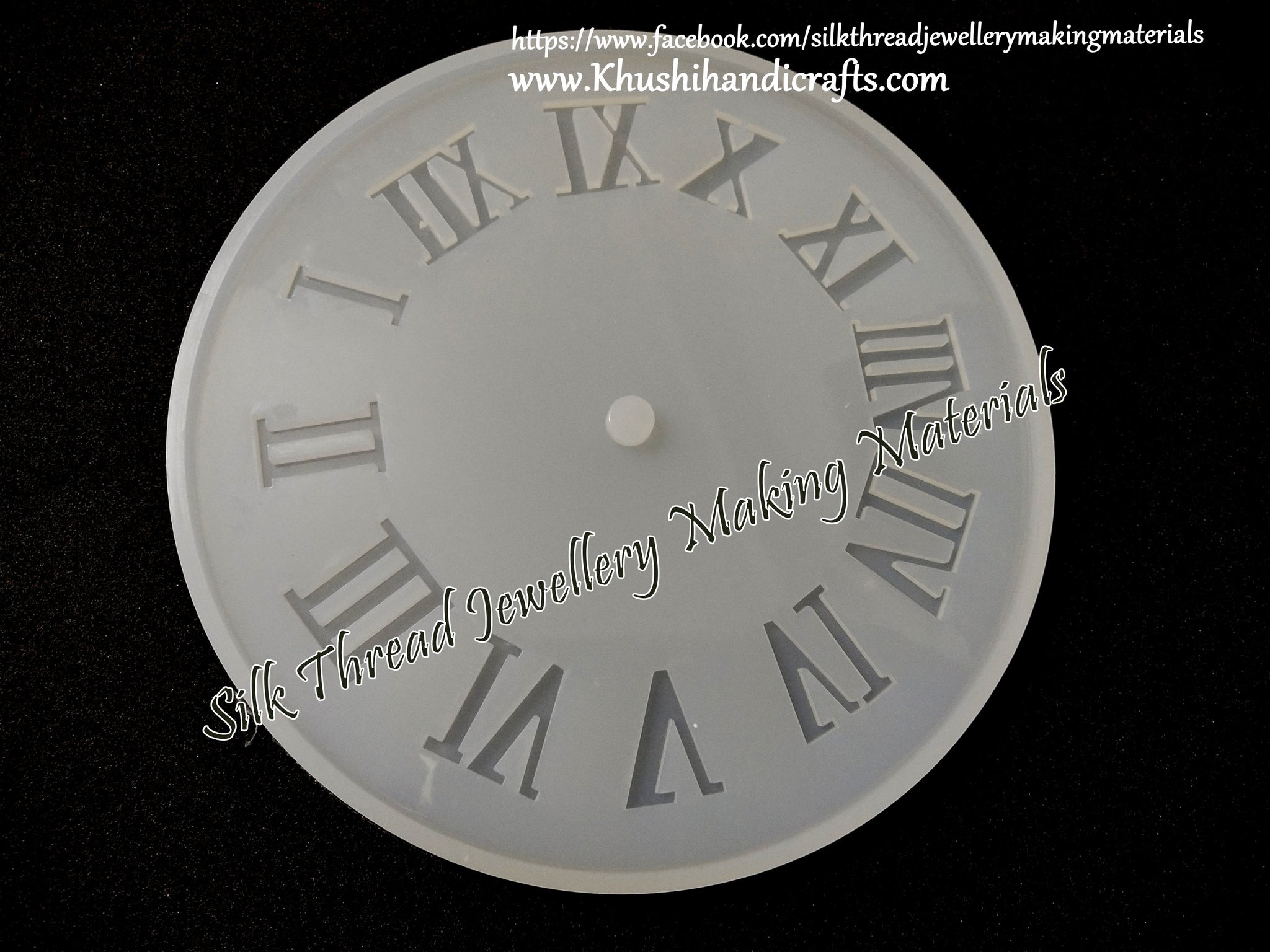 Big 12 inch Clock Silicone Mold