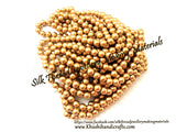 Antique gold beads