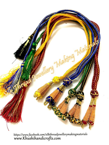 Adjustable Dori Necklace Cord Rope Combo of five colors!