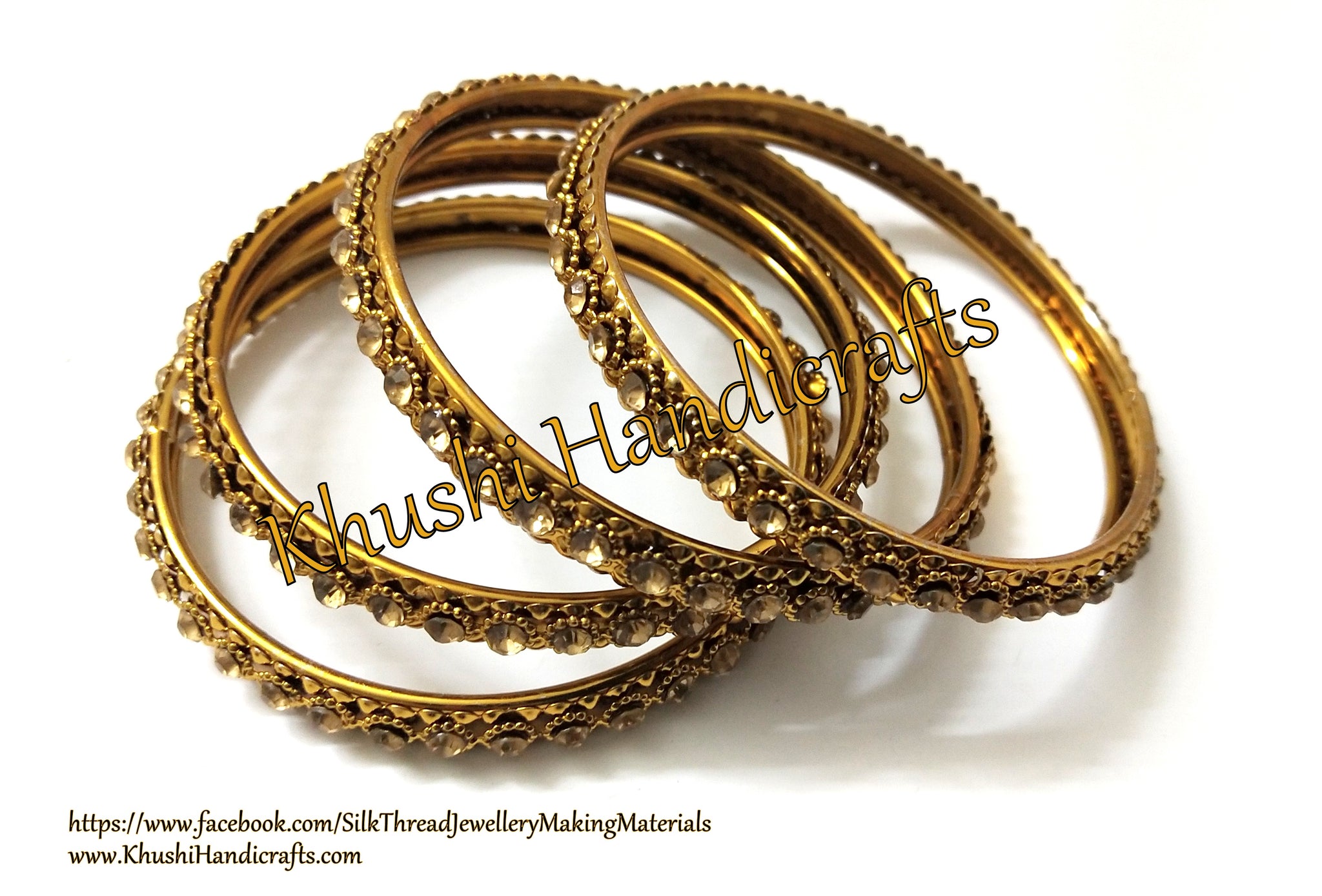 Gold bangles