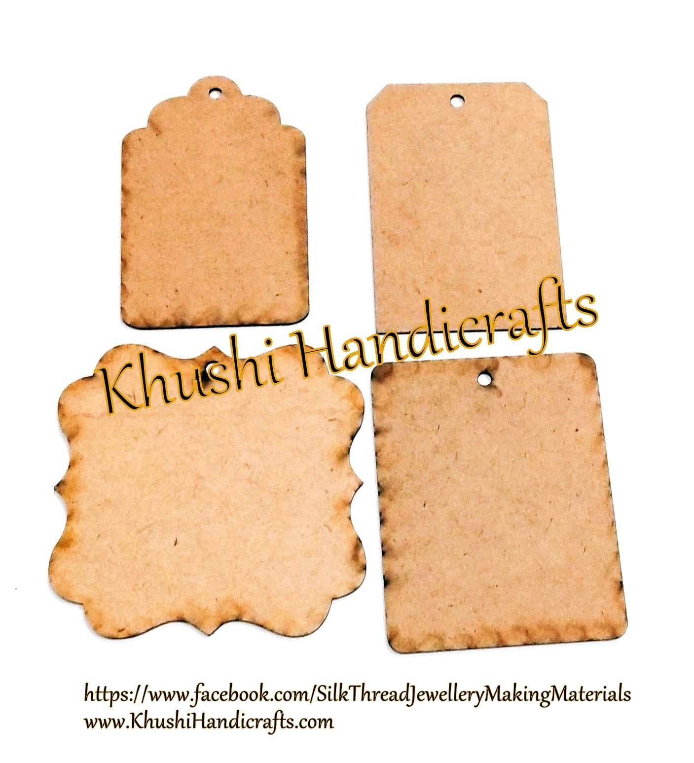 MDF tag cut out bases for Resin,Epoxy resin and Decoupage