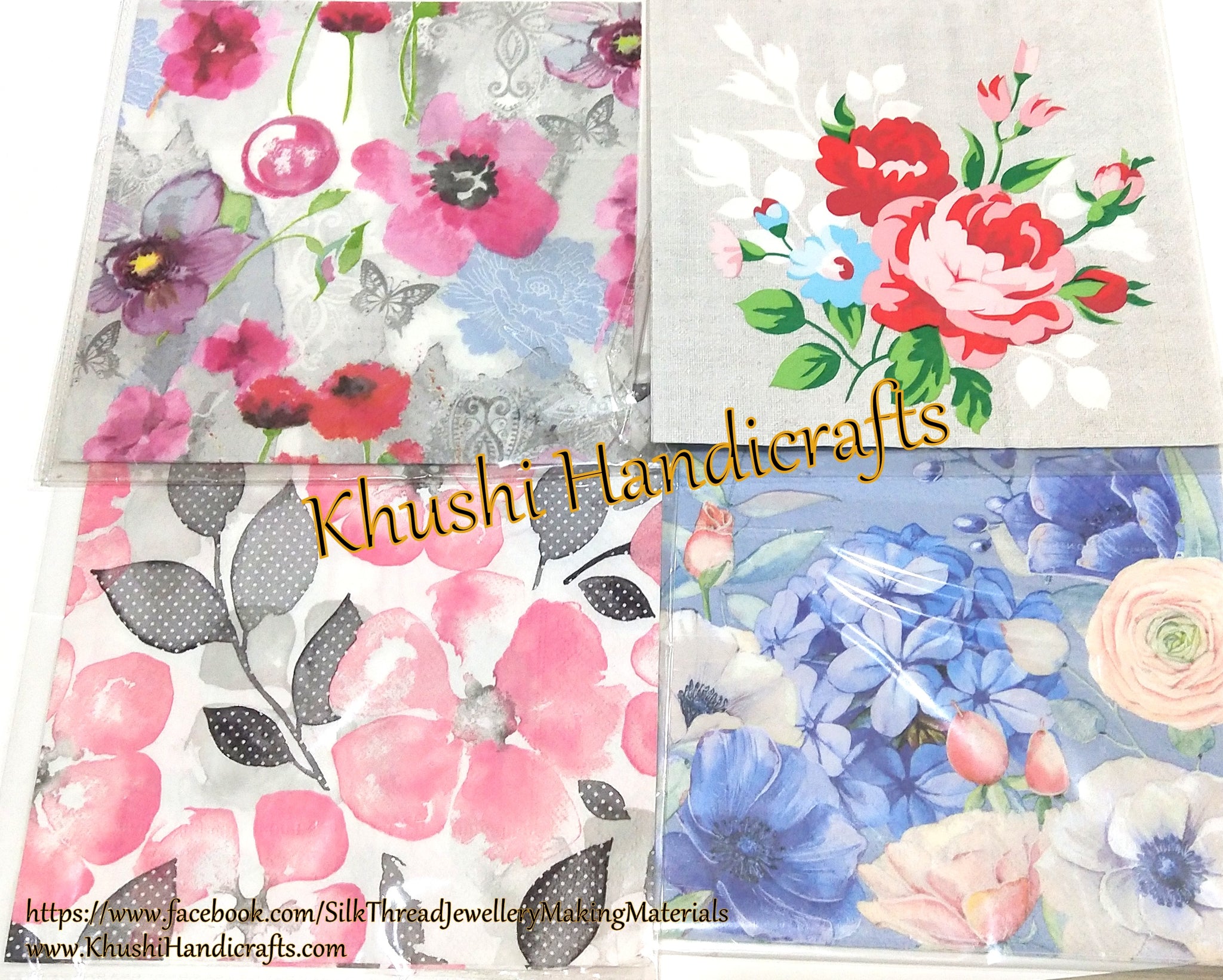 Decoupage Tissues- Combo 3