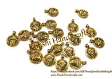 Durga Metal spacer round beads