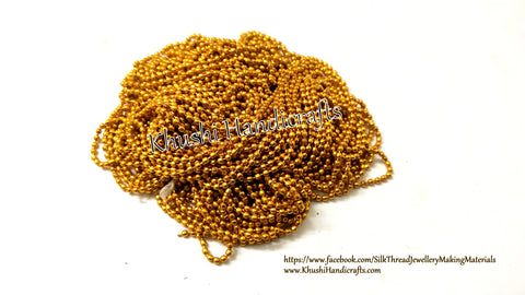 Gold ball chain-Size 1