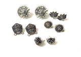 Antique Silver Studs Combo -Combo 3