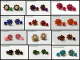 Single Layered Pachi Stud / Paachi Studs - Khushi Handmade Jewellery