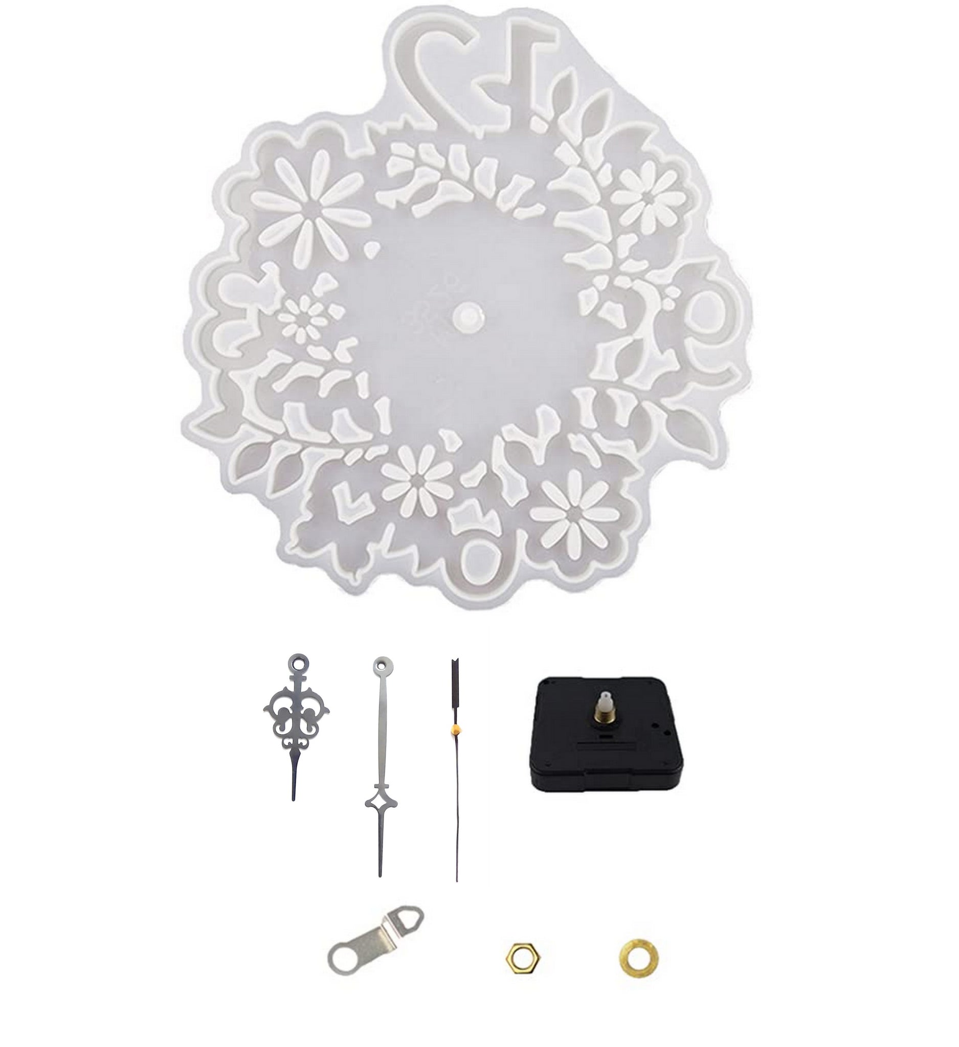 Floral clock making set